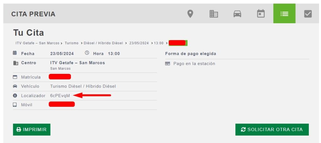 Guarda el localizador