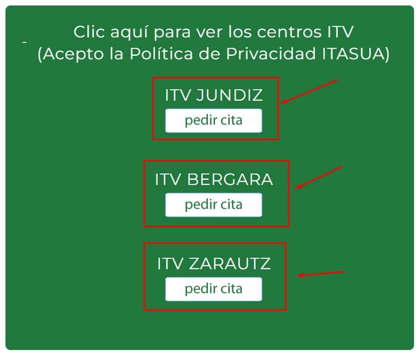 Selecciona el centro